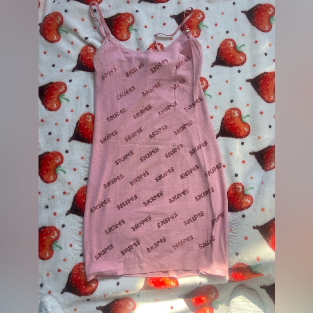 Pink Slip Dress from Skims